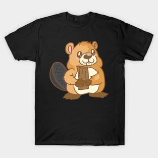 Beaver forest rodents for children animal welfare animal hunters T-Shirt